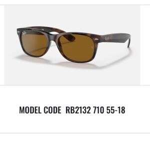 Like new Ray-Ban New Wayfarer